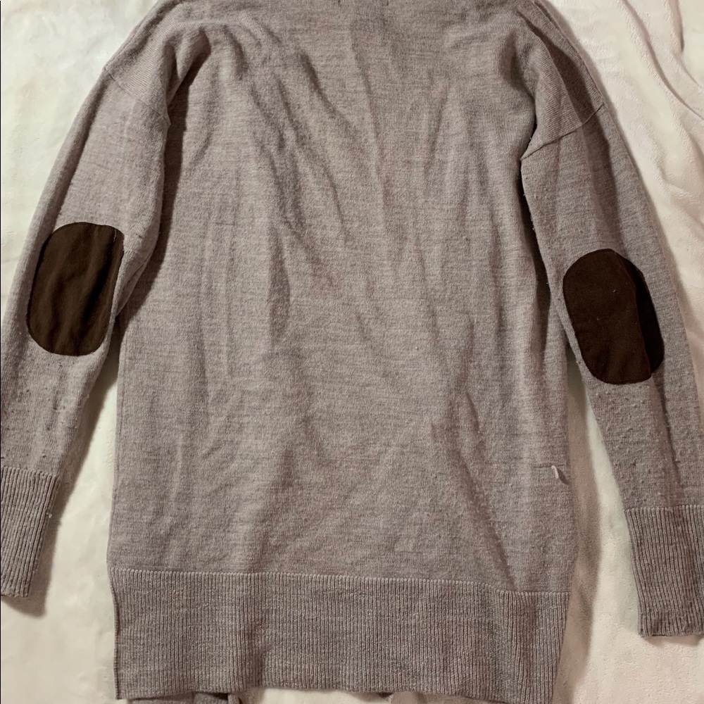 Cozy Wool Elbow Patch Cardigan